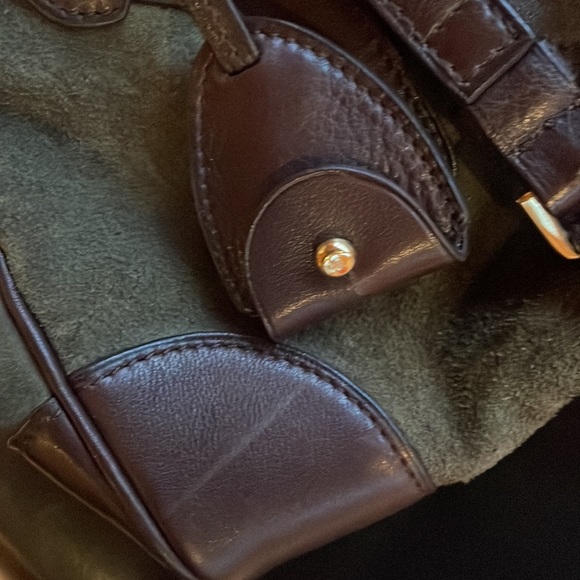 Ralph Lauren Collection backpack leather handbag RARE - Picture 6 of 11